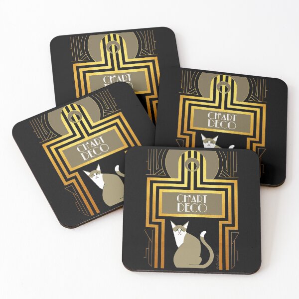 Item preview, Ch'ART-Deco golden designed and sold by K-Zlovetch.