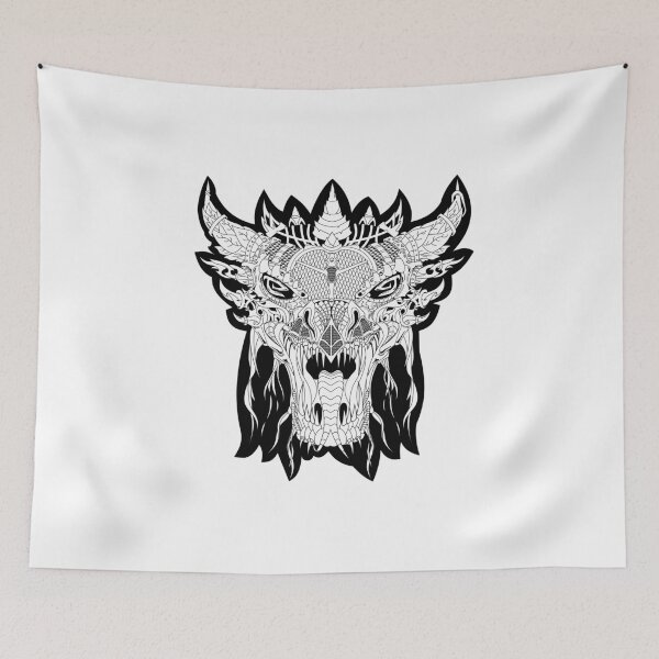 Item preview, Mandala Dragon Head I designed and sold by A-Dube-Thought.