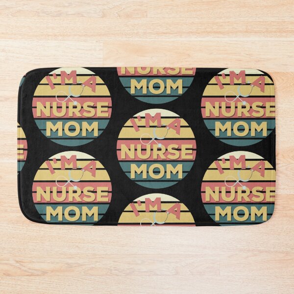 Item preview, I Am A Nurse Mom with Stethoscope Gift designed and sold by PupnkittyMania ⭐⭐⭐⭐⭐.