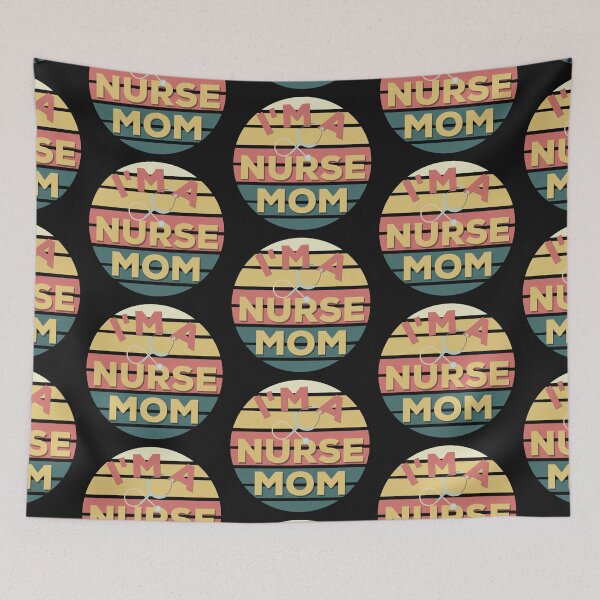 Item preview, I Am A Nurse Mom with Stethoscope Gift designed and sold by PupnkittyMania ⭐⭐⭐⭐⭐.