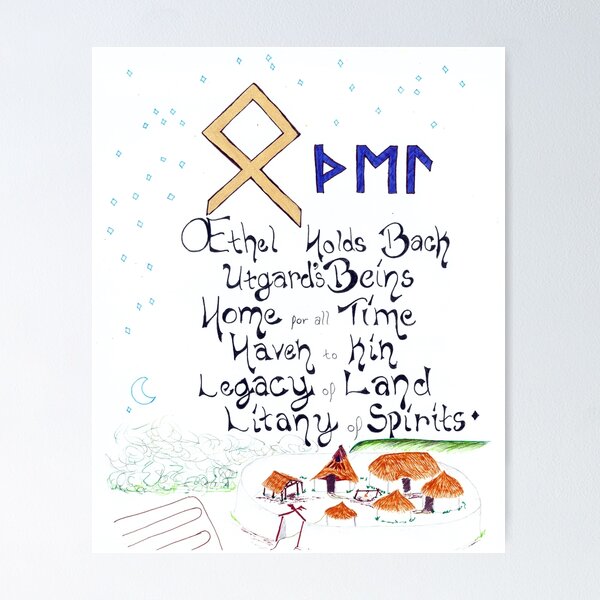 Item preview, Oethel, Rune of Home designed and sold by JoyStar's Story.
