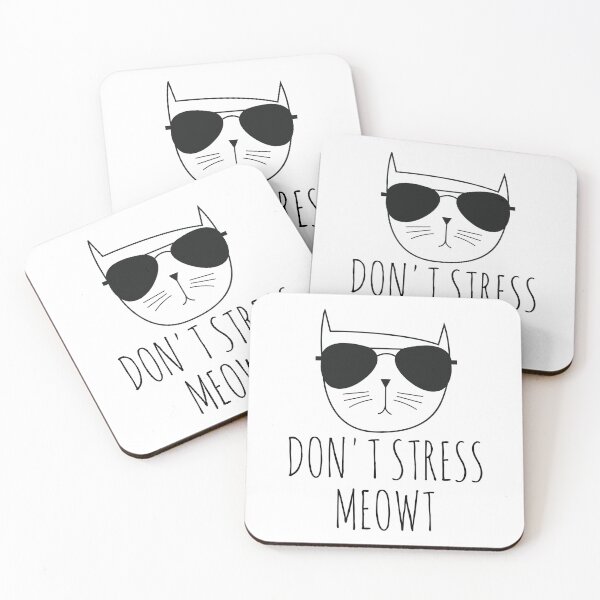 Item preview, Don't Stress Meow Cat designed and sold by NationalDay.