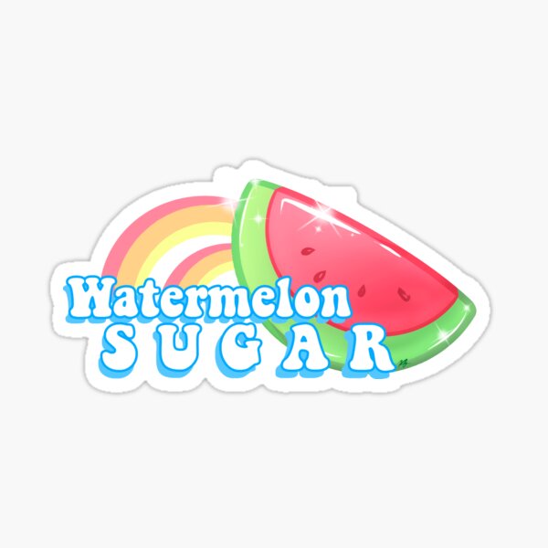 HS FL Inspired Stickers Watermelon Sugar Waterproof