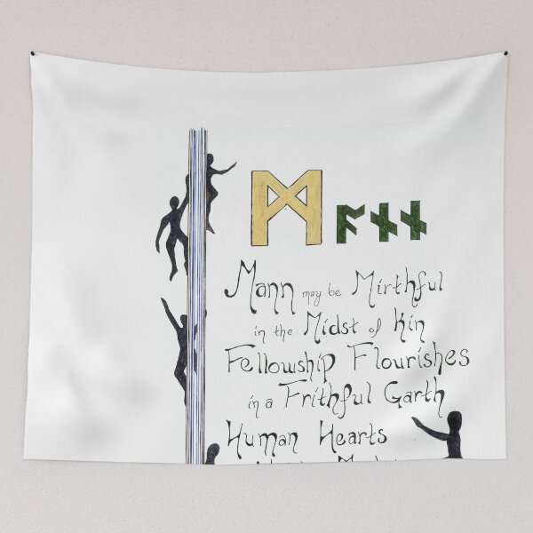 Item preview, Mann, Rune of the Human designed and sold by JoyStar's Story.