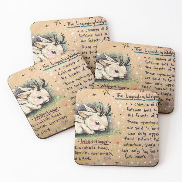 Item preview, Wolpertinger designed and sold by Tanya Saueressig.