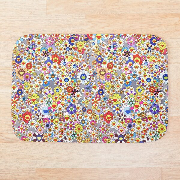 Happy Flower Bath Mat