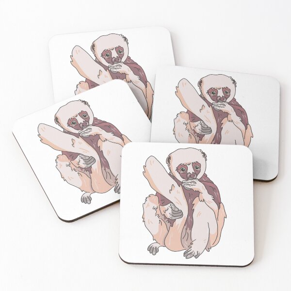 Item preview, Coquerel's Sifaka - 100% My Profit to Lemurs designed and sold by Alixe Lemon.