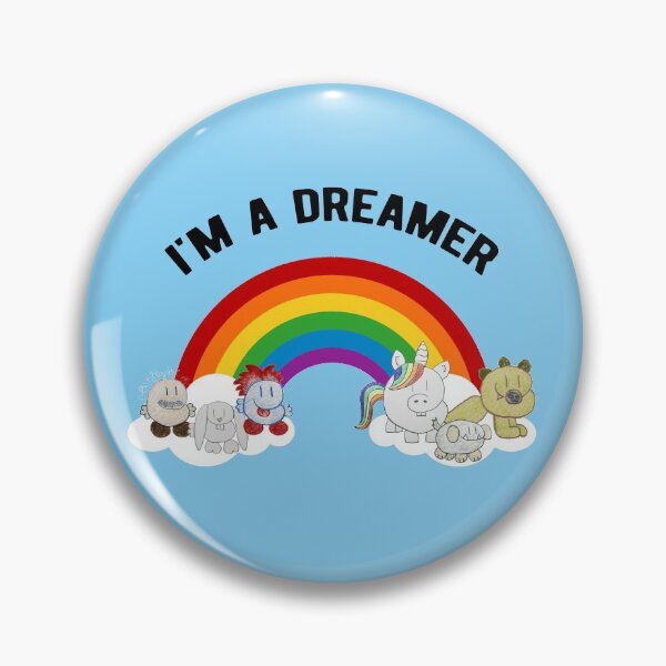 Item preview, I'm A Dreamer - Bachewies on Rainbow - Bachewy Dream Adventures designed and sold by StampCity.