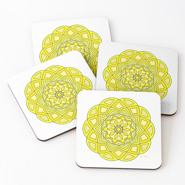 Item preview, Yellow Mandala designed and sold by KyjdArts.