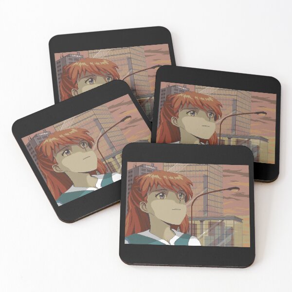 Item preview, Asuka Langley Sohryu - Neon Genesis Evangelion Pixel Art designed and sold by Vix in Japan / Rubbish Heap.