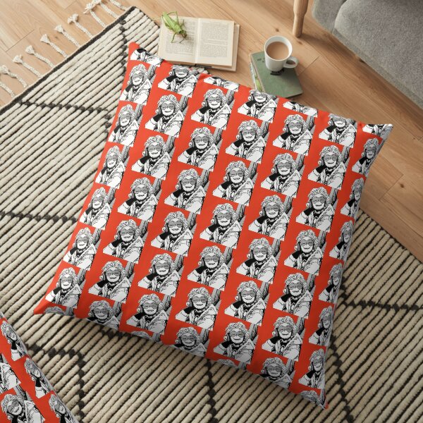 Hawks sticker Floor Pillow