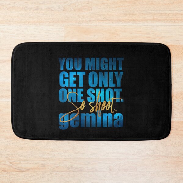 Item preview, You might get only one shot. So shoot. Gemina designed and sold by literarylifeco.