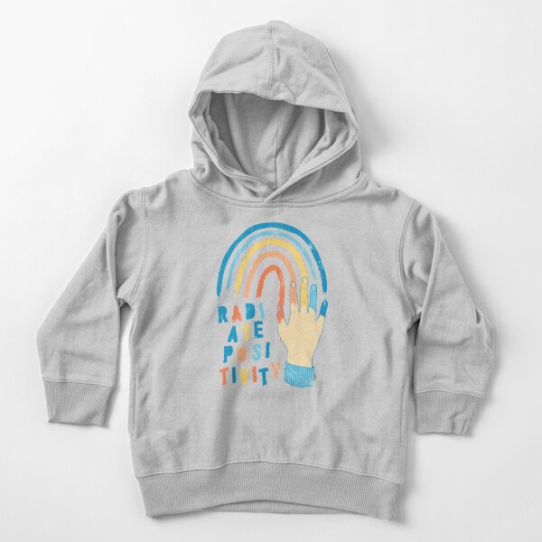 Radiate Positivity Toddler Pullover Hoodie
