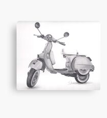 Vespa Canvas Print