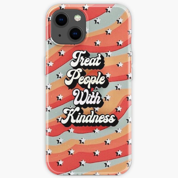 Behandle Menschen mit Freundlichkeit iPhone Flexible Hülle