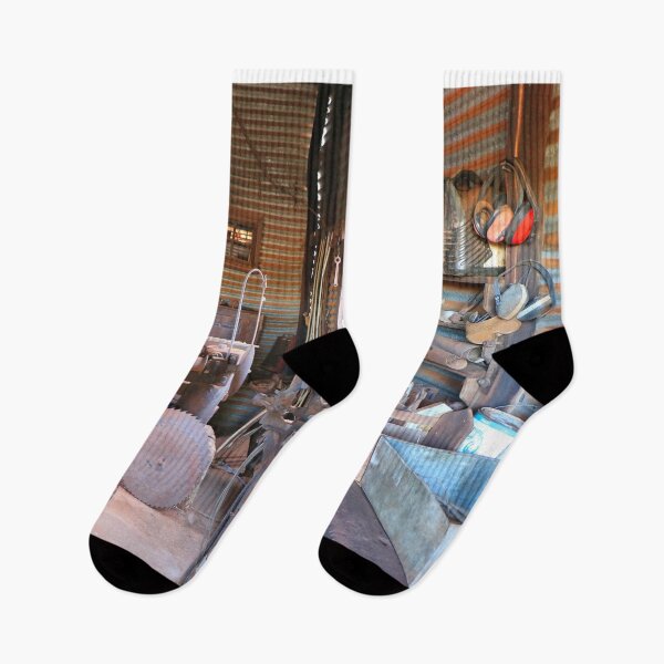 Item preview, Inside Outback shearing shed, Western Australia designed and sold by FranWest.