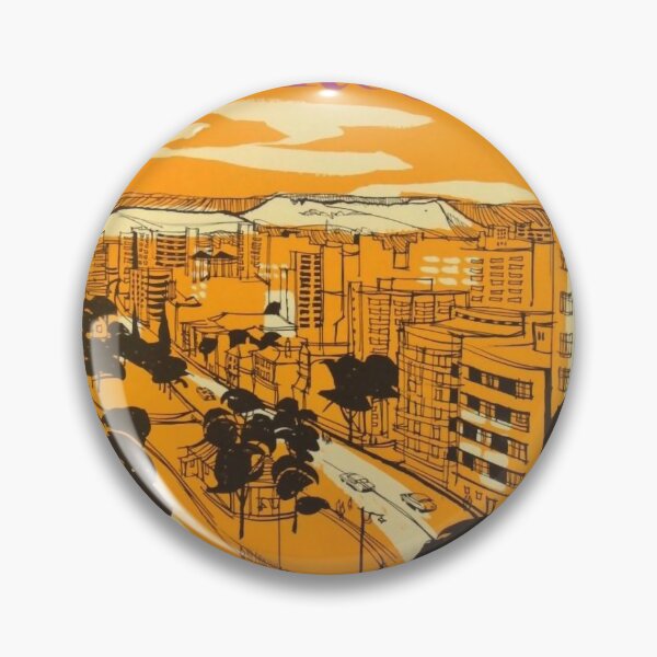 Artikelvorschau, Johannesburg vintage travel poster entworfen und verkauft von stickart-marek.