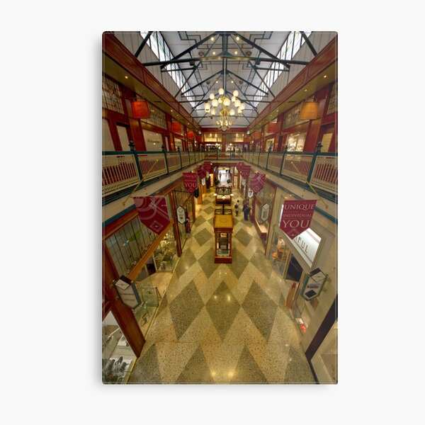 Brisbane Arcade (was the Strand Arcade - from memory) Metal Print