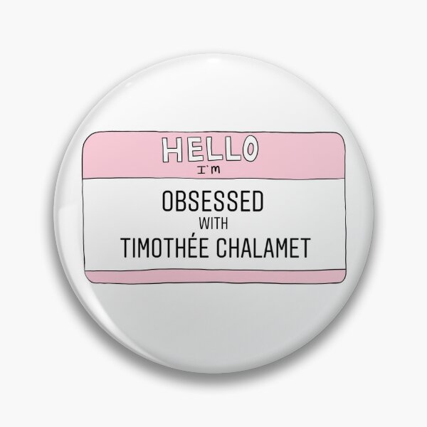 Item preview, Timothée Chalamet Name Tag designed and sold by veganqueen102.
