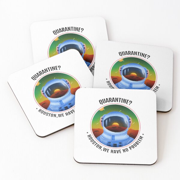 Item preview, QUARANTINED ASTRONAUT NO COVID-19 CORONA VIRUS CHINESE FLU 2020 designed and sold by Nextlevellife.