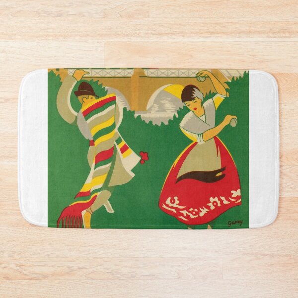Item preview, Murica Spain vintage travel poster designed and sold by stickart-marek.
