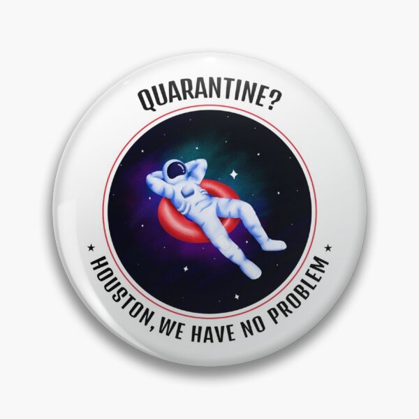 Item preview, QUARANTINED ASTRONAUT ON AN INNER TUBE NO COVID-19 CORONA VIRUS CHINESE FLU 2020 designed and sold by Nextlevellife.