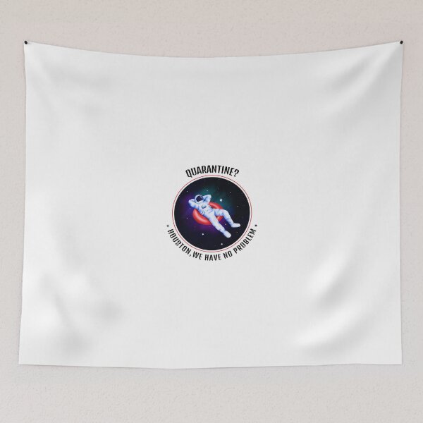 Item preview, QUARANTINED ASTRONAUT ON AN INNER TUBE NO COVID-19 CORONA VIRUS CHINESE FLU 2020 designed and sold by Nextlevellife.