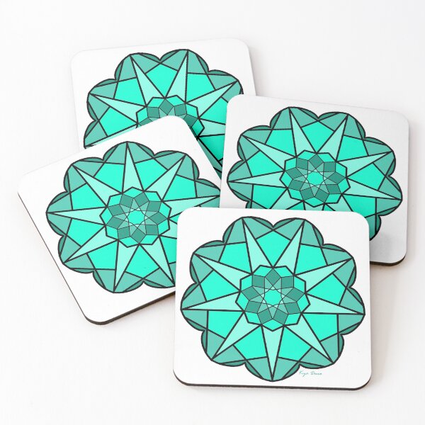 Item preview, Aqua Mandala designed and sold by KyjdArts.
