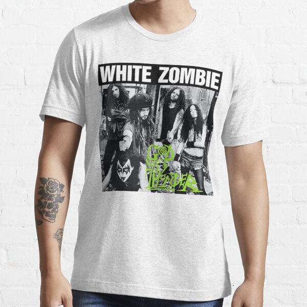 white zombie shirt