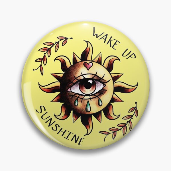 Item preview, wake up, sunshine designed and sold by Rumcherry Art.