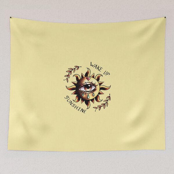 Item preview, wake up, sunshine designed and sold by Rumcherry Art.