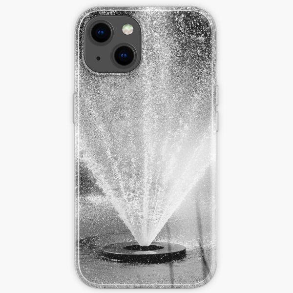 Waterperry fountain iPhone Soft Case
