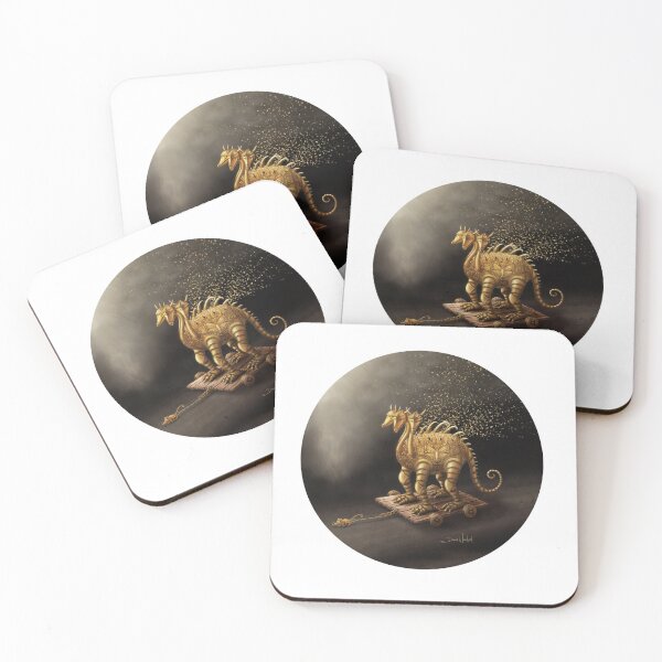 Item preview, Golden Trojan Dragon and happy mouse designed and sold by David  Woodland.