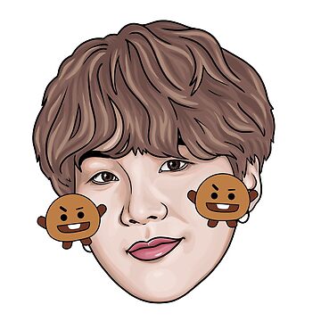 Cute BTS Suga/민윤기 & BT21 Shooky