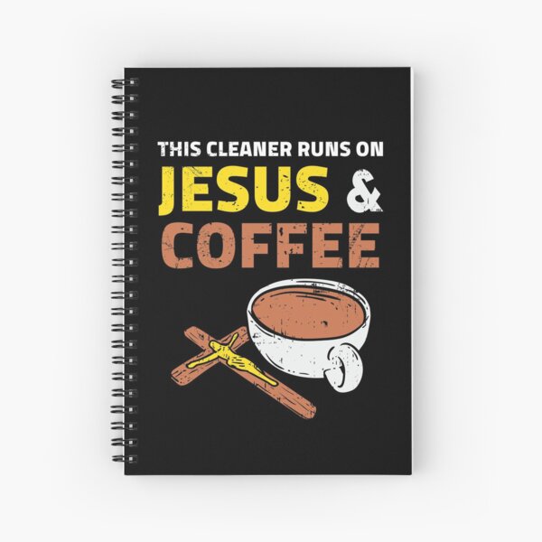 Cleaner Clean Cleaning Lady Man Housekeeping Gift Spiral Notebook