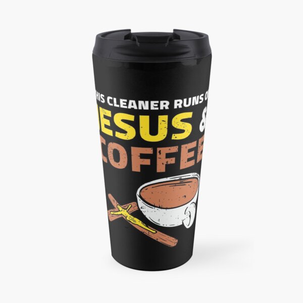 Cleaner Clean Cleaning Lady Man Housekeeping Gift Travel Mug