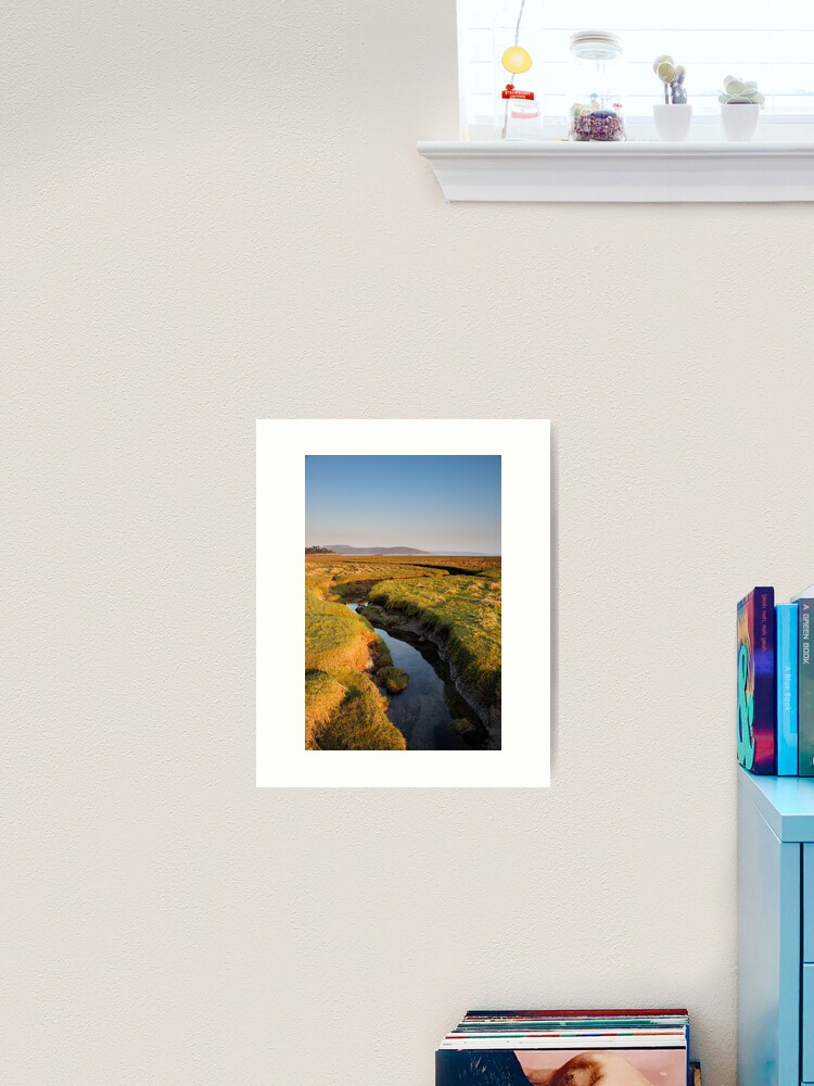 Thumbnail 2 of 3, Art Print, Grange Over Sands towards Silverdale designed and sold by sjbowen.