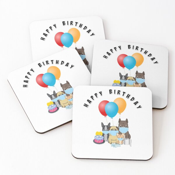Item preview, HAPPY QUARANTINED BIRTHDAY 2020 GIFT IDEA COVID-19 CORONAVIRUS CHINESE FLU designed and sold by Nextlevellife.