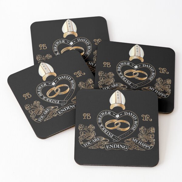 Item preview, The Wedding of the Year, Commemorative design. Schitt's Creek Wedding of David Rose and Patrick Brewer deserves the Royal treatment designed and sold by The-Goods.