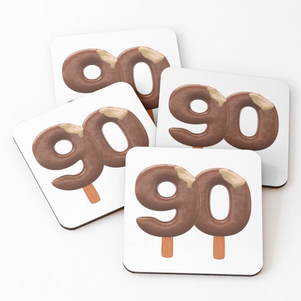 Item preview, 90 Ice Cream Ninenty Number 3d Chocolate designed and sold by HelloFromAja.