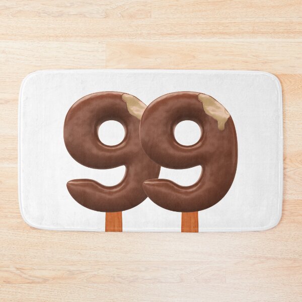 Item preview, 99 Ice Cream Ninenty Nine Number 3d Chocolate designed and sold by HelloFromAja.