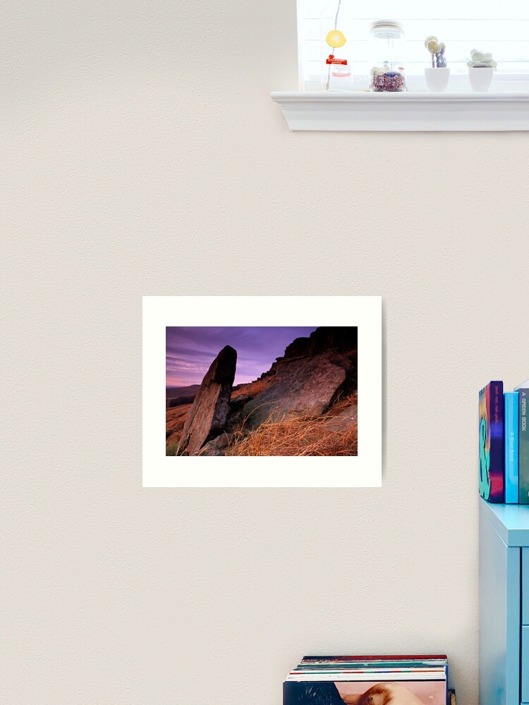 Thumbnail 2 of 3, Art Print, Stanage Edge designed and sold by sjbowen.