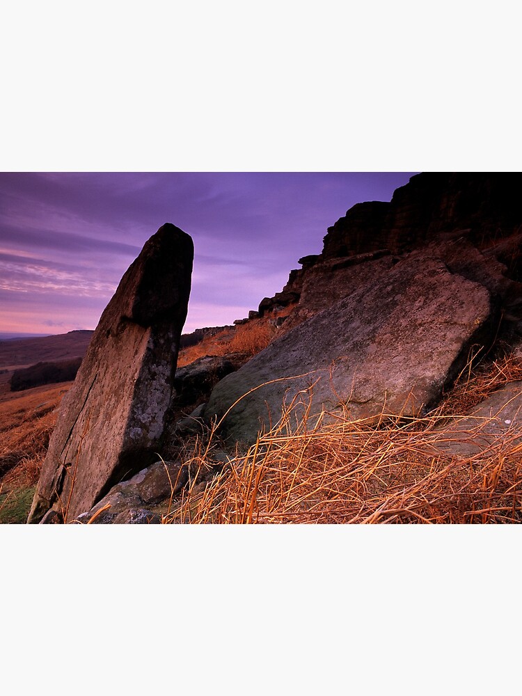 Thumbnail 3 of 3, Art Print, Stanage Edge designed and sold by sjbowen.