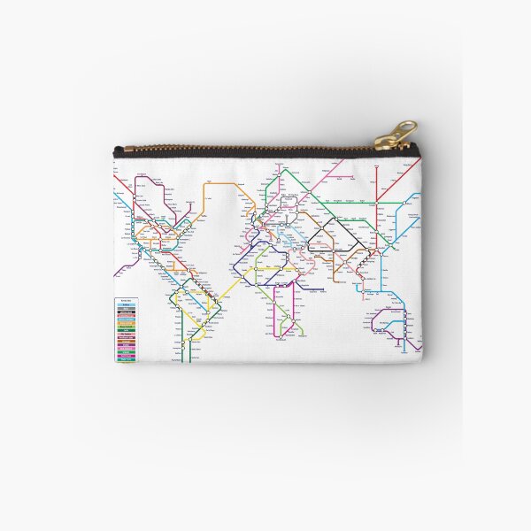 Item preview, World Metro Map designed and sold by ArtPrints.