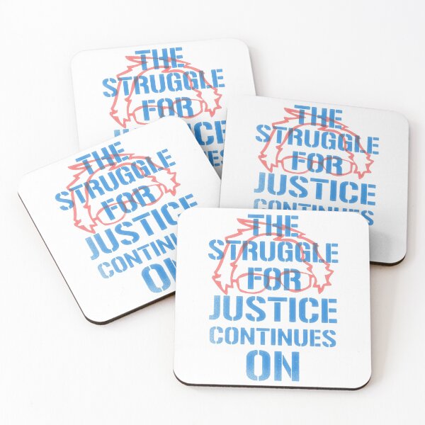 Item preview, The struggle for justice continues on-Bernie Sanders designed and sold by TheOwlducken.