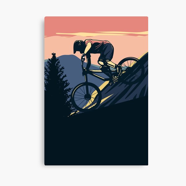 Item preview, Downhill Mountain Biker designed and sold by Vector Scout Lab.