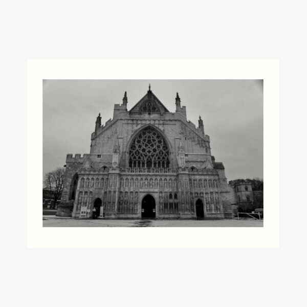 Moody Cathedral Art Print