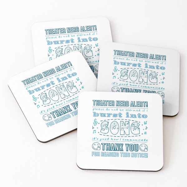 Item preview, Funny Musical Theater Nerd Burst Into Song gift designed and sold by Stageystuff.