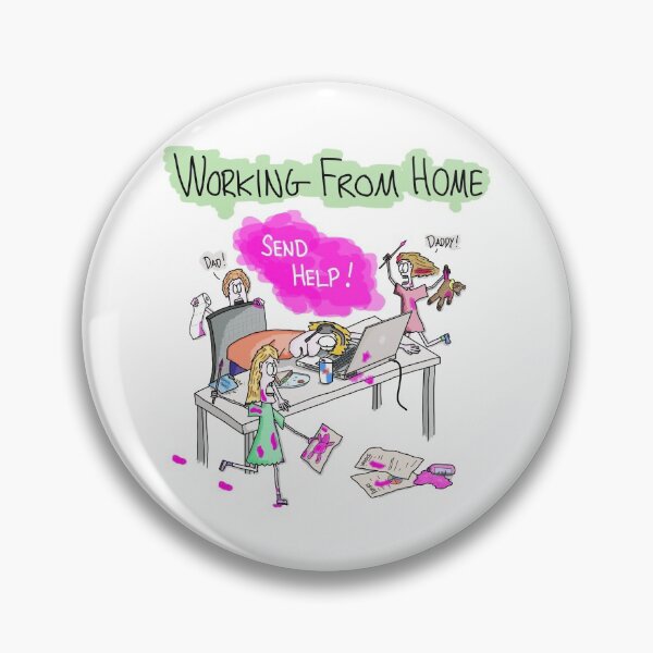 Item preview, Working From Home...SEND HELP! designed and sold by Martin Peck.