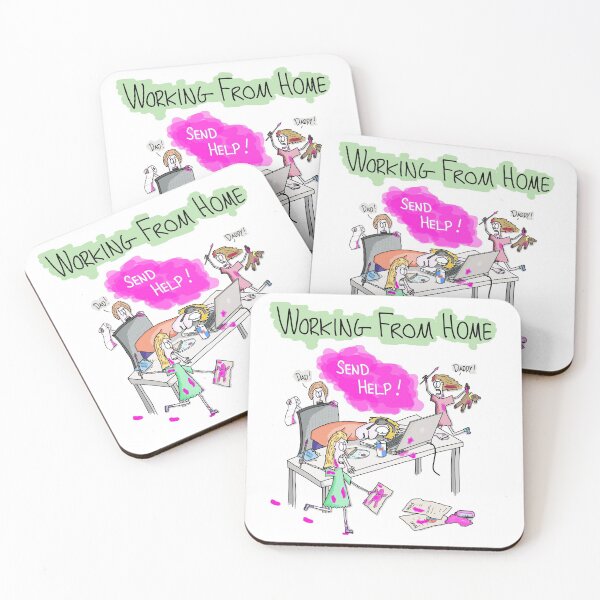 Item preview, Working From Home...SEND HELP! designed and sold by Martin Peck.